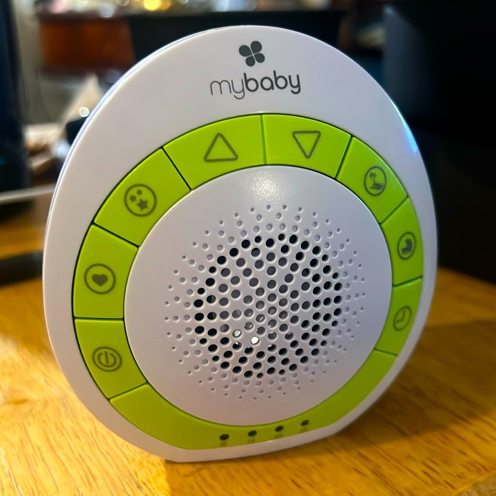 MyBaby Baby Sound Machine, White Noise Sound Machine for Baby, NWOT